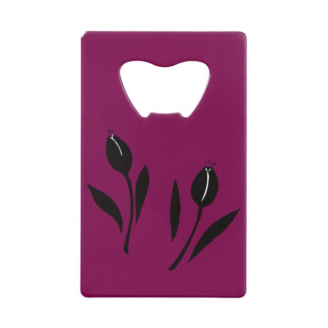 Tulip Credit Card Bottle Opener (Front)