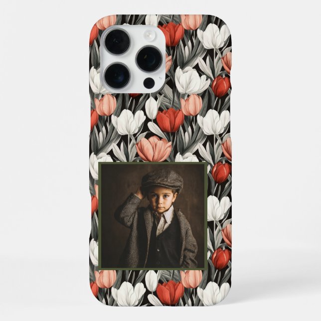 Tulip Custom Iphone Case For Unique Phone Gift (Back)