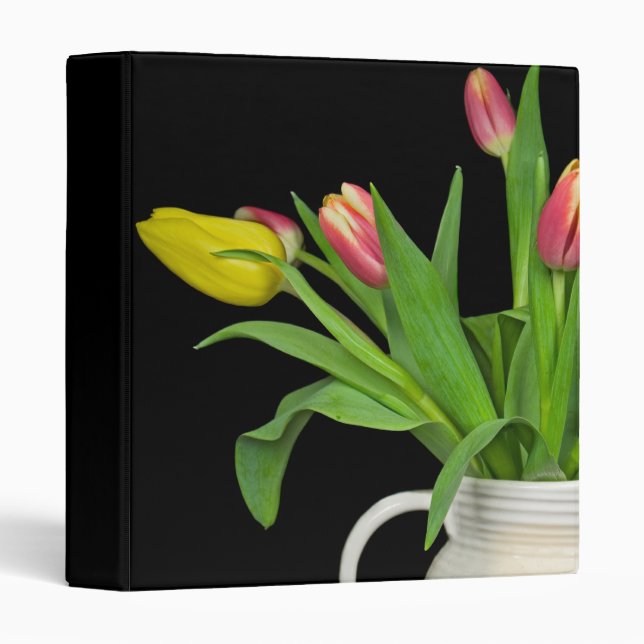 Tulip Delight 3 Ring Binder (Front/Spine)