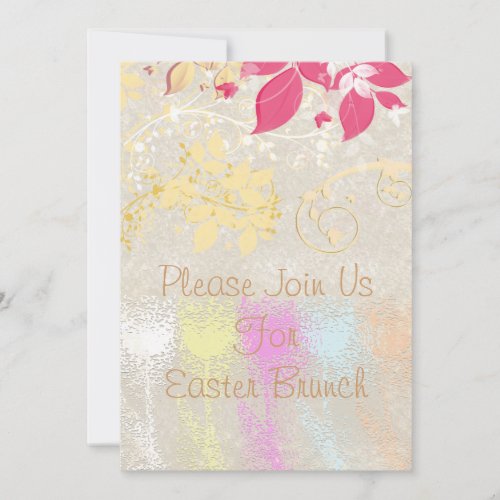 Tulip Easter Brunch Invitation