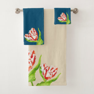 Tulip Estella Rijnveld on a Bathroom Towel Set
