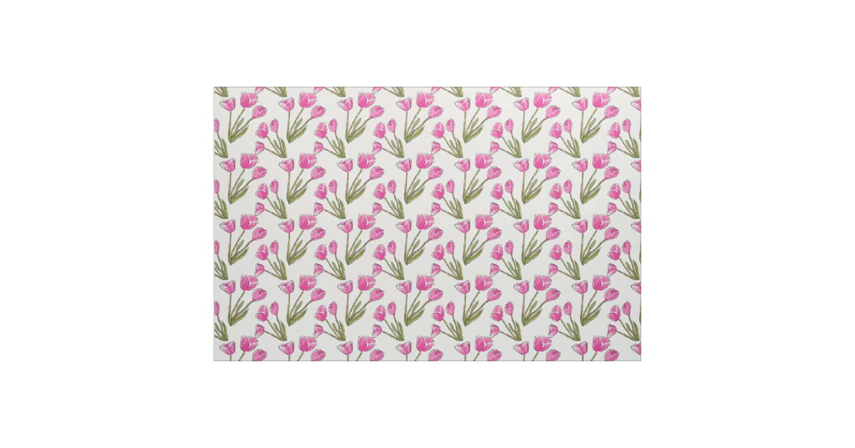 Tulip Fabric Zazzle