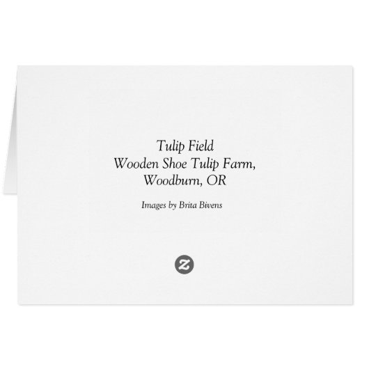 Tulip Farm (Back Horizontal)