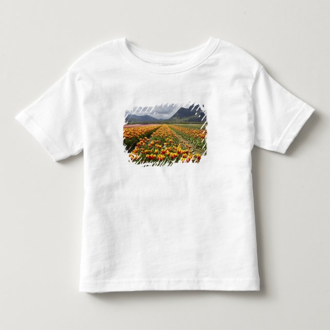 Tulip Farm near Agassiz, British Columbia, Toddler T-shirt (Front)