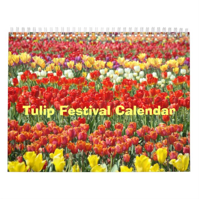 Tulip Festival Calendars Office Holiday gifts (Cover)