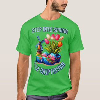 Tulip Festival Pella Iowa T-Shirt