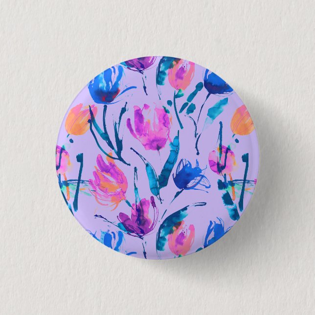 Tulip fever button (Front)
