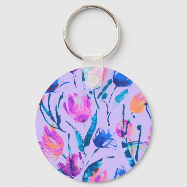 Tulip fever keychain (Front)