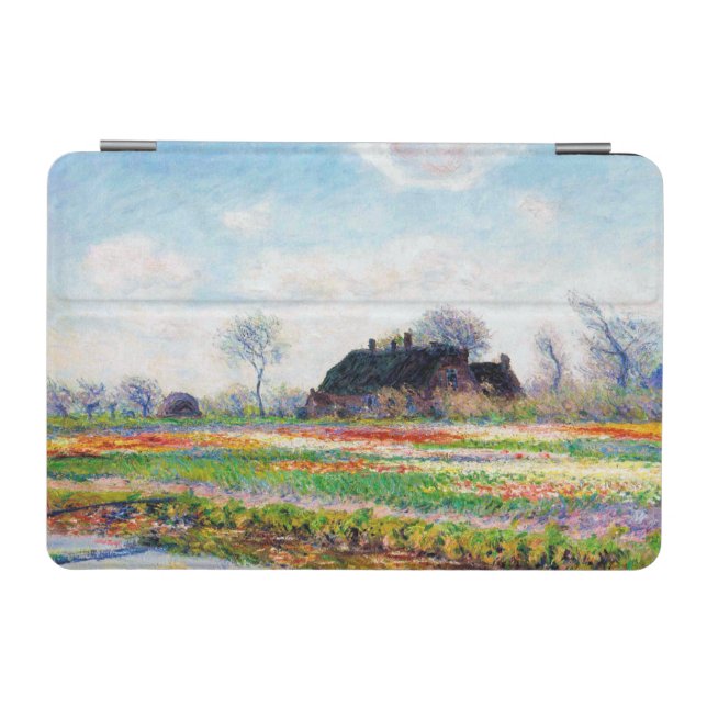 Tulip Fields in the Netherlands, Monet iPad Mini Cover (Horizontal)
