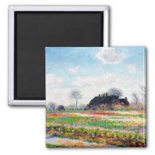 Tulip Fields in the Netherlands, Monet Magnet