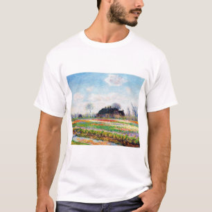 Tulip Fields in the Netherlands, Monet T-Shirt
