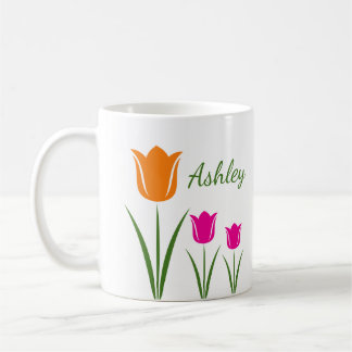 Tulip Flower Mugs