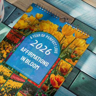 Tulip Flowers Affirmation New Beginnings Deep Love Calendar