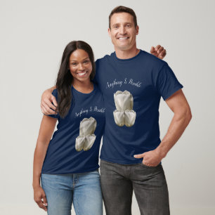 Tulip Flowers Anything Is Possible Inspirational  T-Shirt