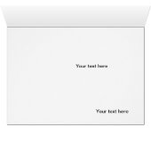 Tulip Flowers Card (Inside Horizontal (Bottom))