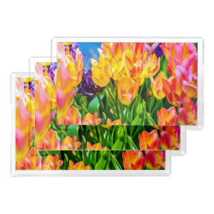 Tulip Flowers - Flourish Acrylic Tray