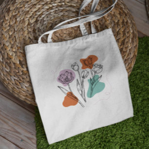 Tulip Flowers Spring Tote Bag