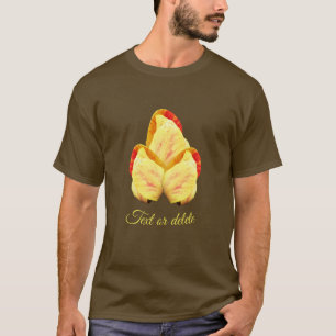 Tulip Flowers Your Text Personalized T-Shirt