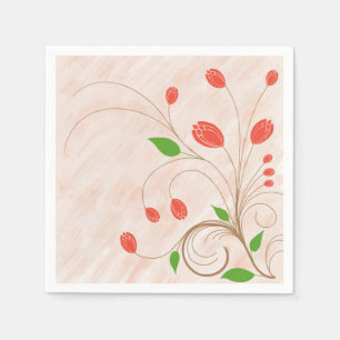 Tulip Garden Paper Napkins