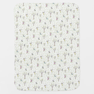 Tulip Gathering Baby Blanket