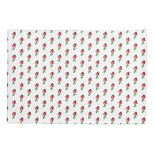 Tulip Girl Pillow Case