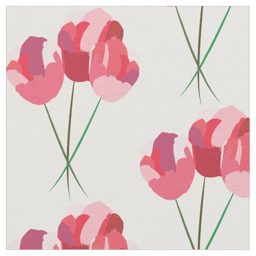 Tulip Graphic fabric