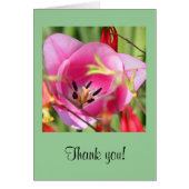 Tulip Greeting Card (Front)