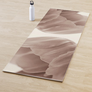 Tulip in Neutral Color Macro Yoga Mat
