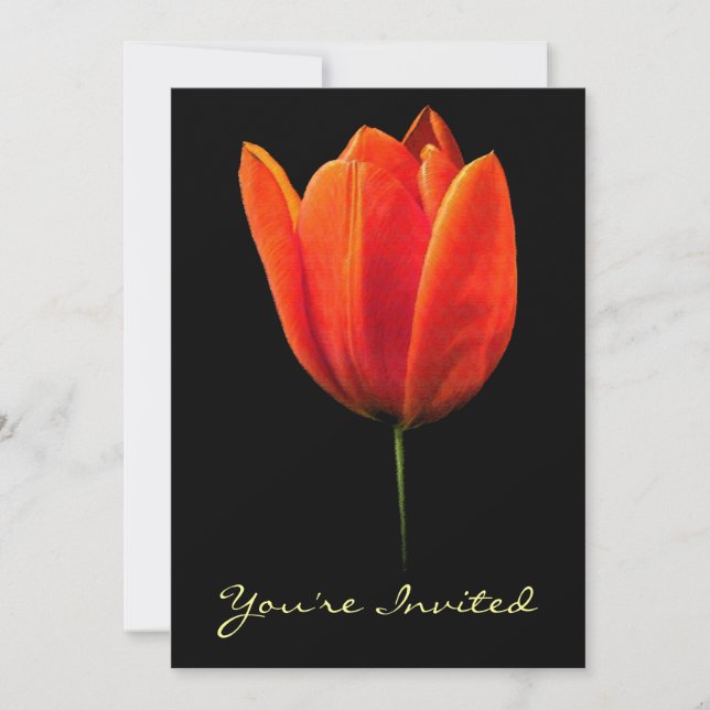 Tulip Invitation (Front)