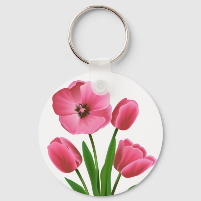 Tulip Keychain (Front)