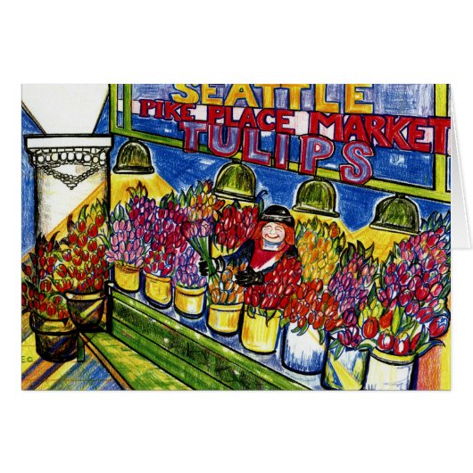 Tulip Lady Cards (Front Horizontal)