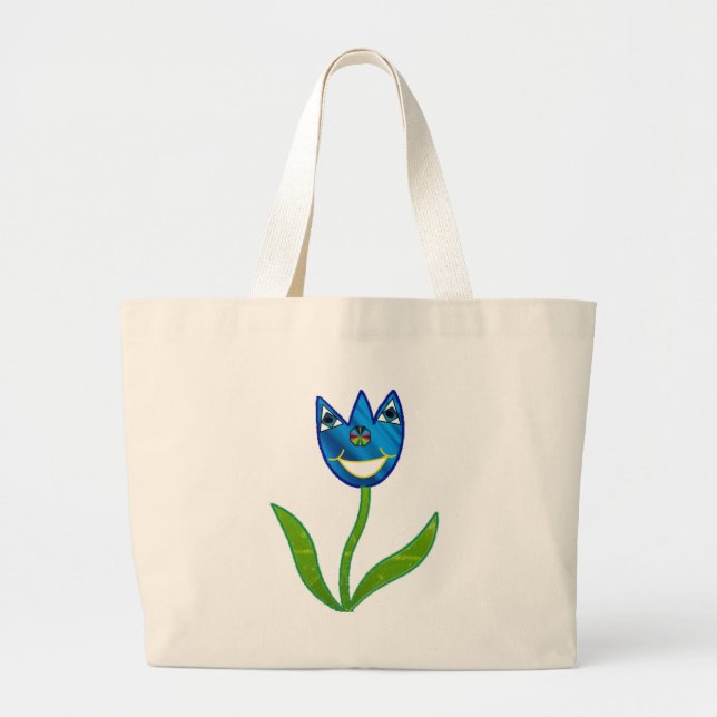 Tulip Large Tote Bag (Front)