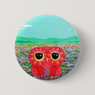 Tulip Love Affair Pinback Button