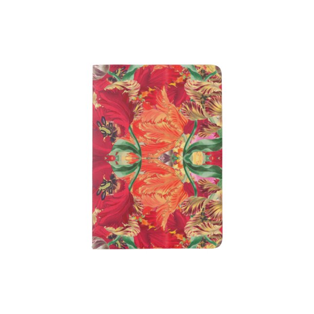 Tulip Menagerie Passport Holder (Front)
