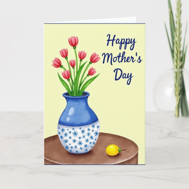 Tulip Mothers Day Card (Front)