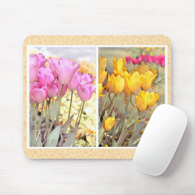 Tulip [Mouse Pad] Mouse Pad (With Mouse)