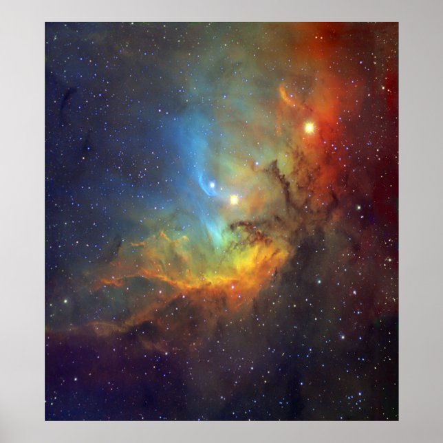 Tulip Nebula SH2-101 NASA Poster (Front)