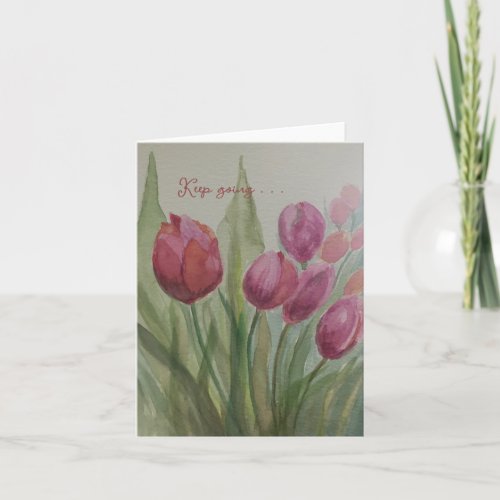 Tulip of the field Card