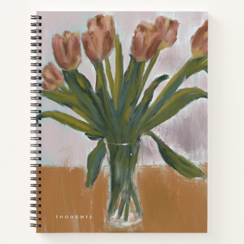 Tulip Painting Notebook