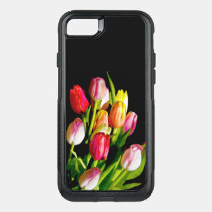 Tulip Painting - Original Flower Art OtterBox Commuter iPhone SE/8/7 Case