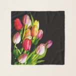 Tulip Painting - Original Flower Art Scarf<br><div class="desc">Tulips original painting.   We specialize in cute and funny original art. Buy this for yourself or as a great gift for your Tulip loving friends. Be creative - click on CUSTOMIZE to add/remove/change text,  resize the picture,  change colors or anything else the customization tool will allow!</div>