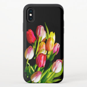 Tulip Painting - Original Flower Art iPhone X Slider Case