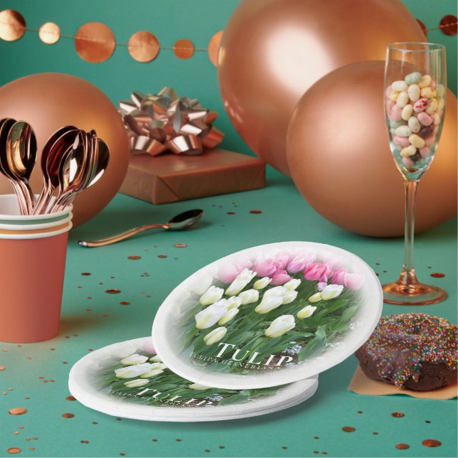 Tulip Paper Plates (Multi)