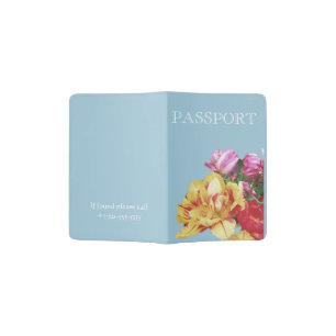 Tulip Passport Holder