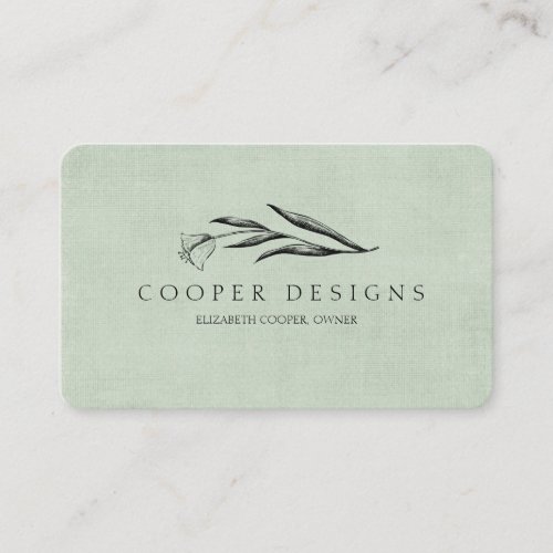 Tulip Pastel Business Card