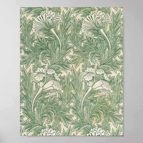 Tulip Pattern 1875 By William Morris Poster