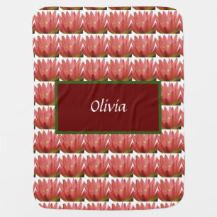 Tulip Pattern Baby Blanket