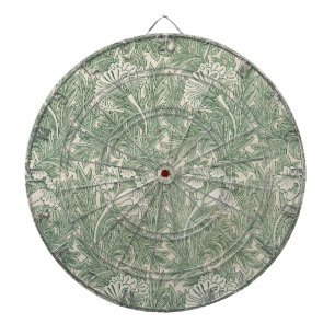 Tulip Pattern (by William Morris) Dart Board