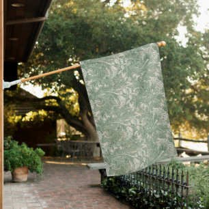 Tulip Pattern (by William Morris) House Flag