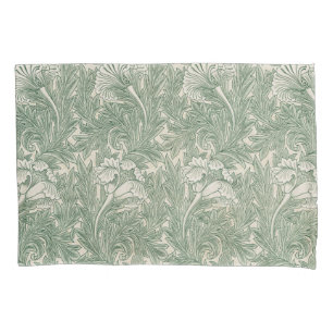 Tulip Pattern (by William Morris) Pillow Case